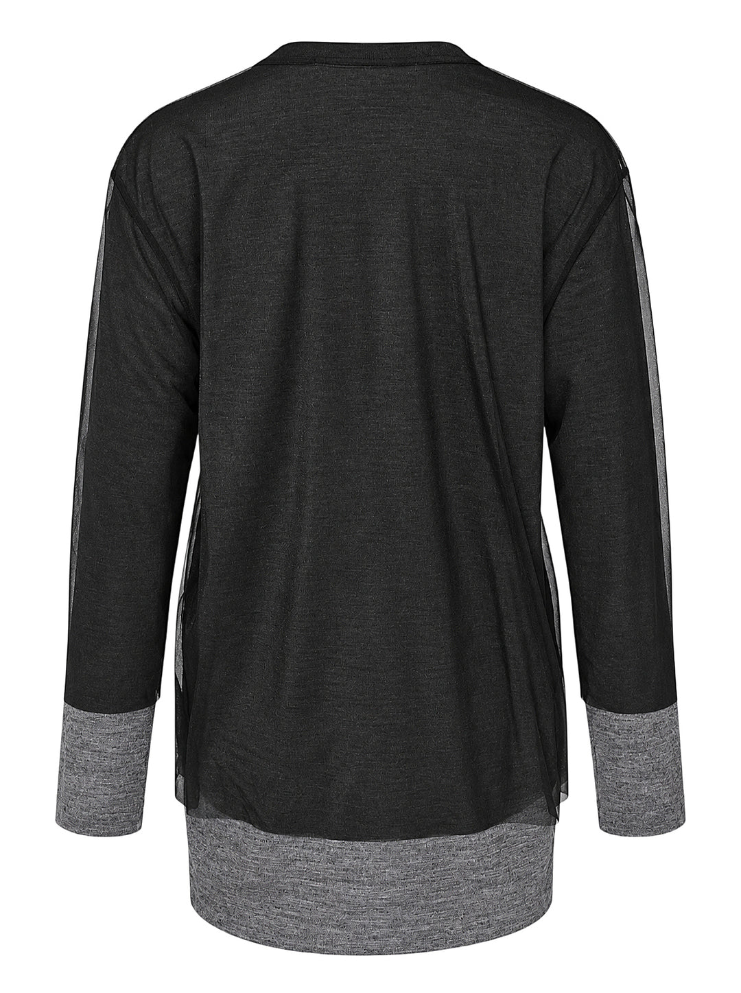 COMME des GARCONS COMME des GARCONS Asymmetrical Panelled Oversize Tee - view 2