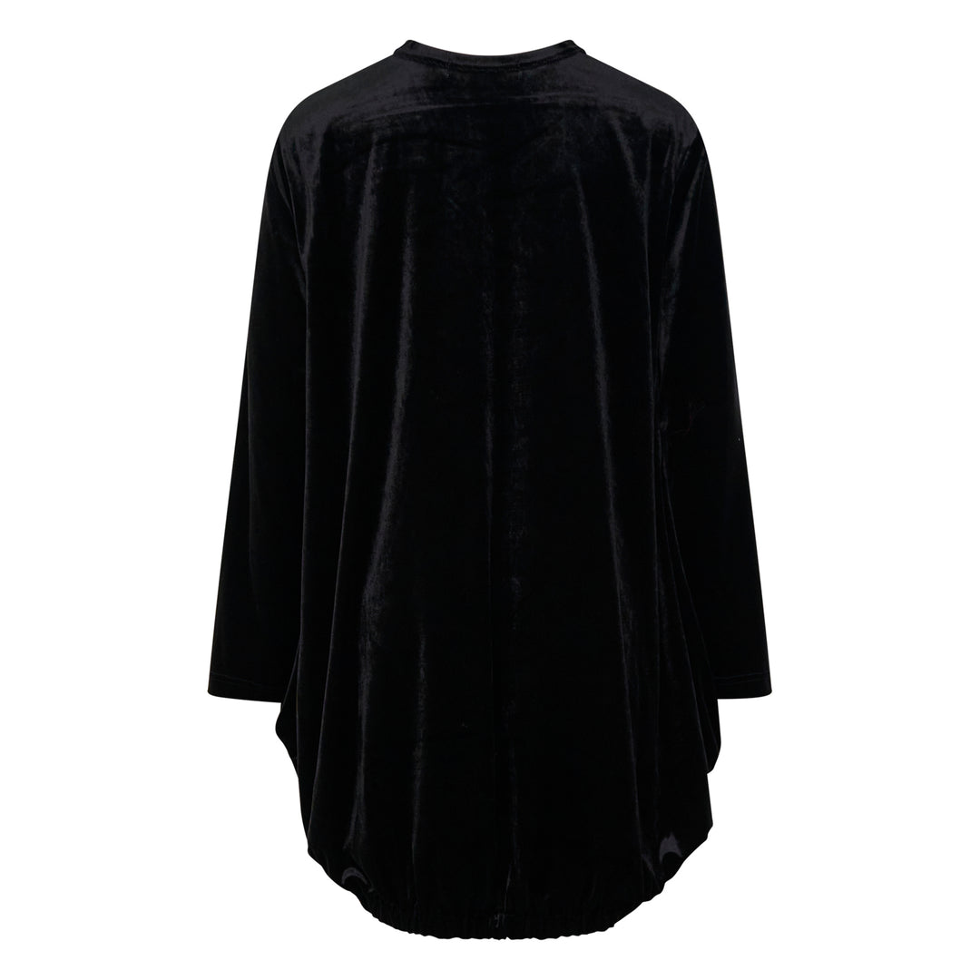 Oversized Layered Gathered Tee