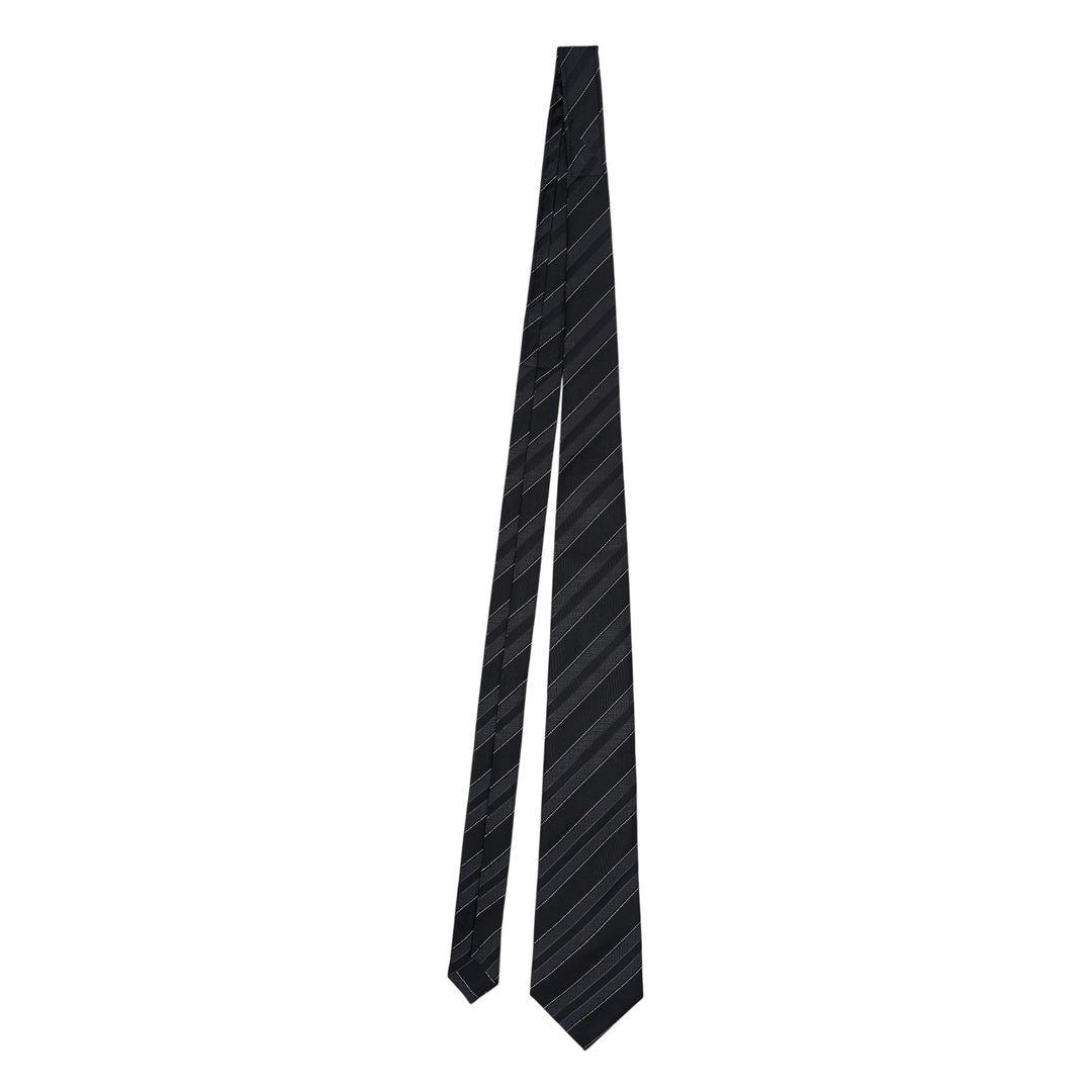 Silk Lamé Stripe Tie