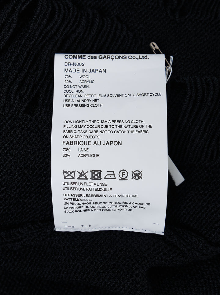 COMME des GARCONS HOMME DEUX Geometric Patchwork Sweater - view 3