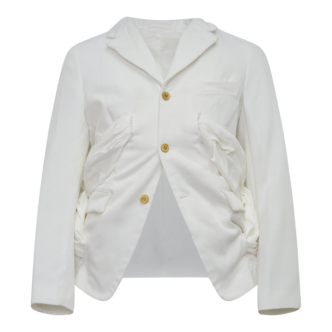 Heavy Kersey Ruched Jacket