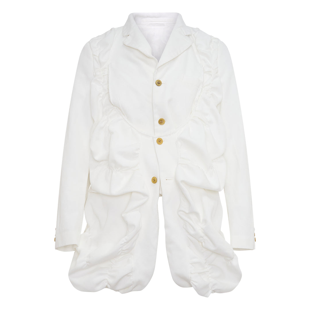 Heavy Kersey Ruched Jacket