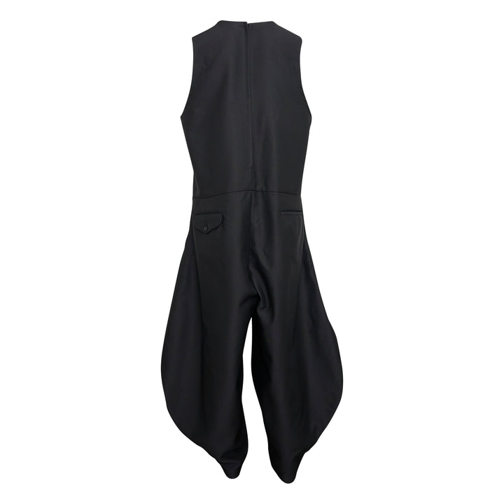 Dobby Cloth Harem Jumpsuit