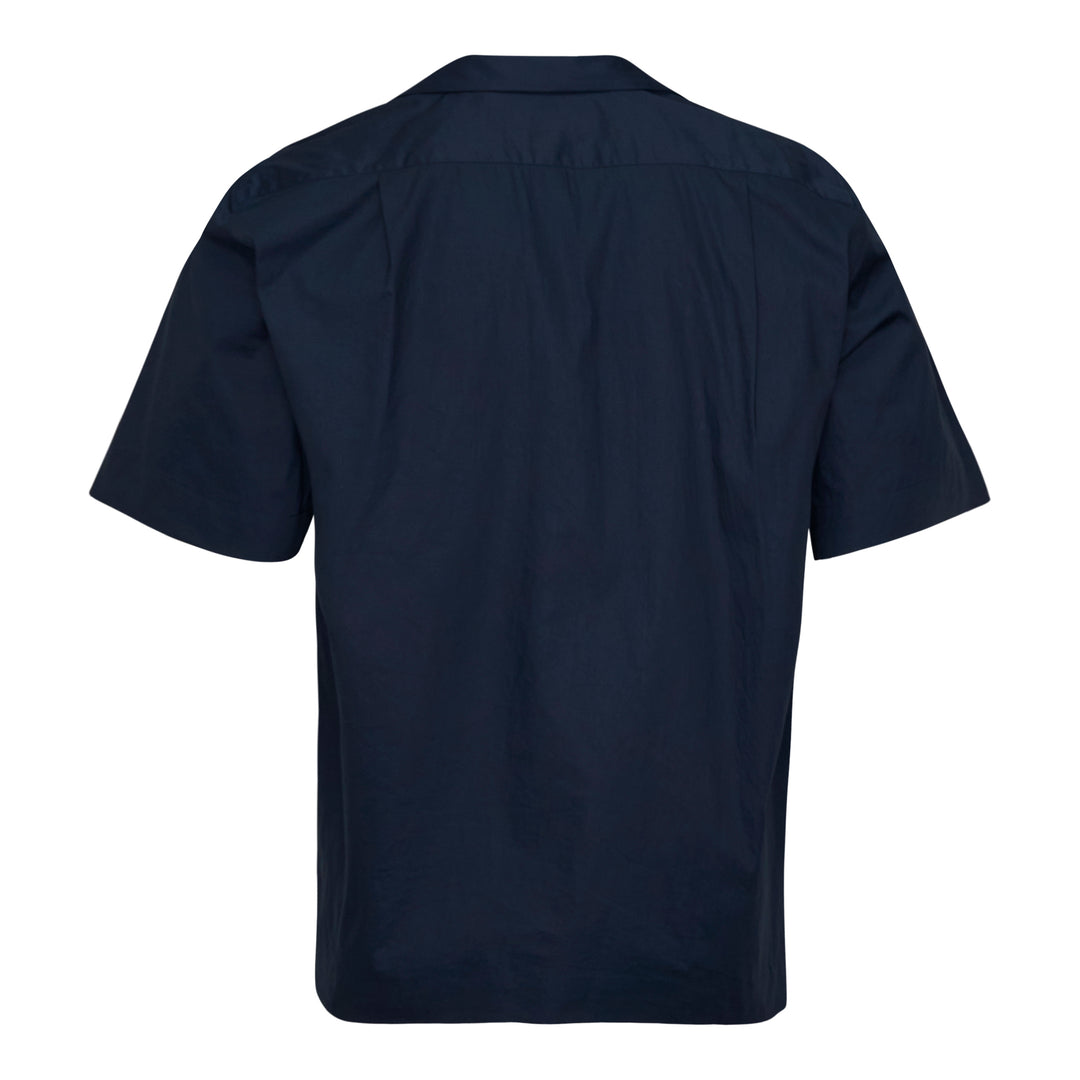 Boxy Short Sleeve Embroidered Shirt
