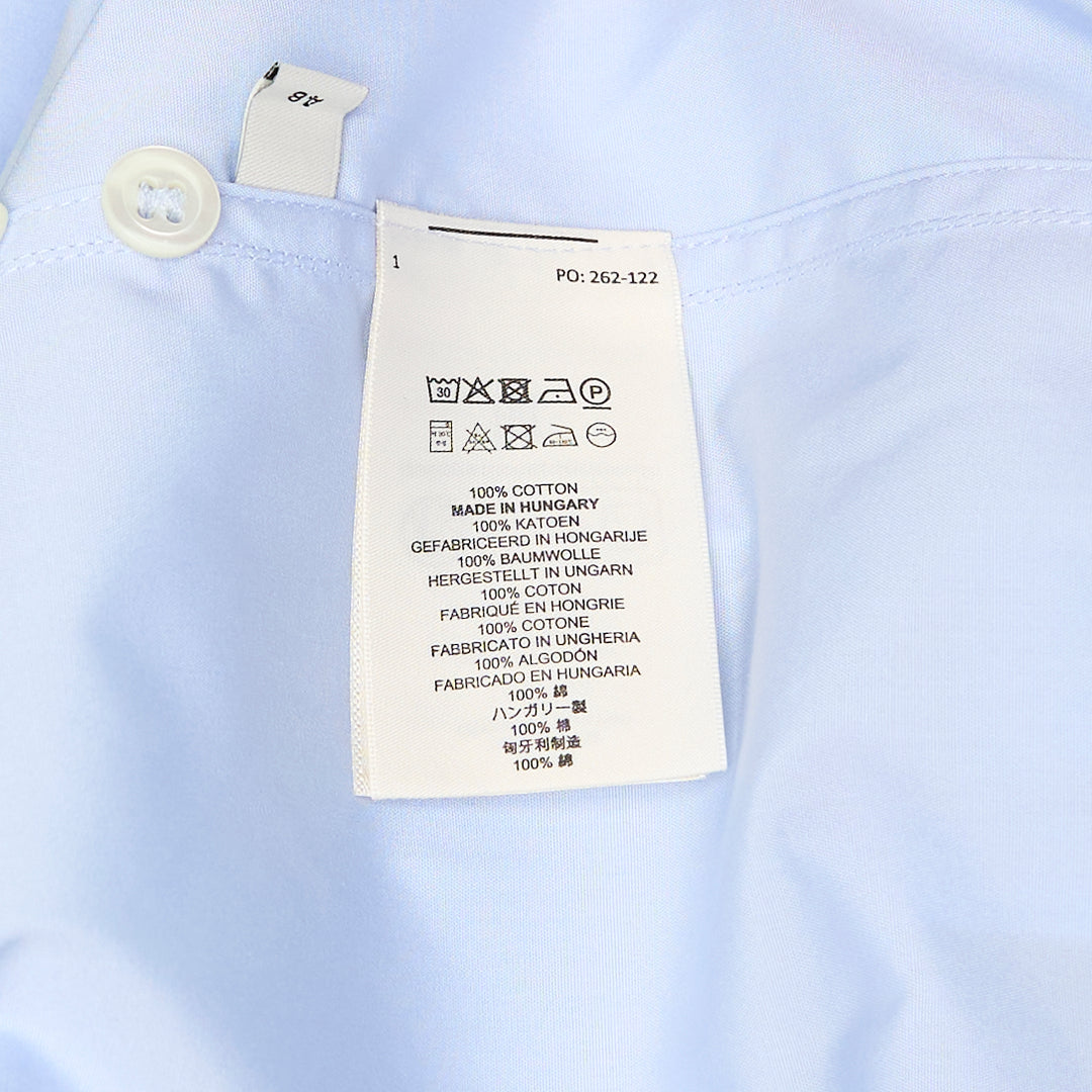 Long Sleeve Self-Tie Shirt