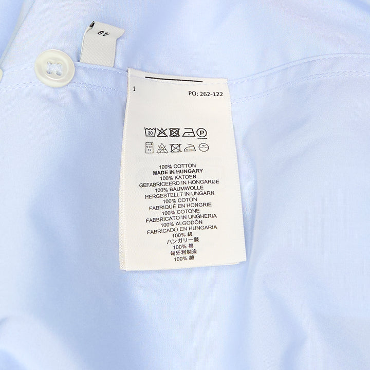 Long Sleeve Self-Tie Shirt