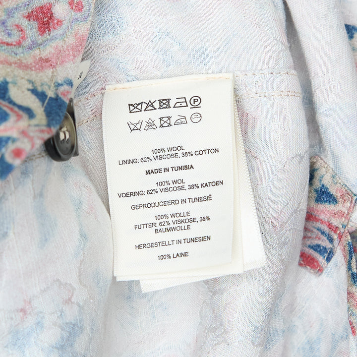 Loose Fit Paisley Long Sleeve Shirt