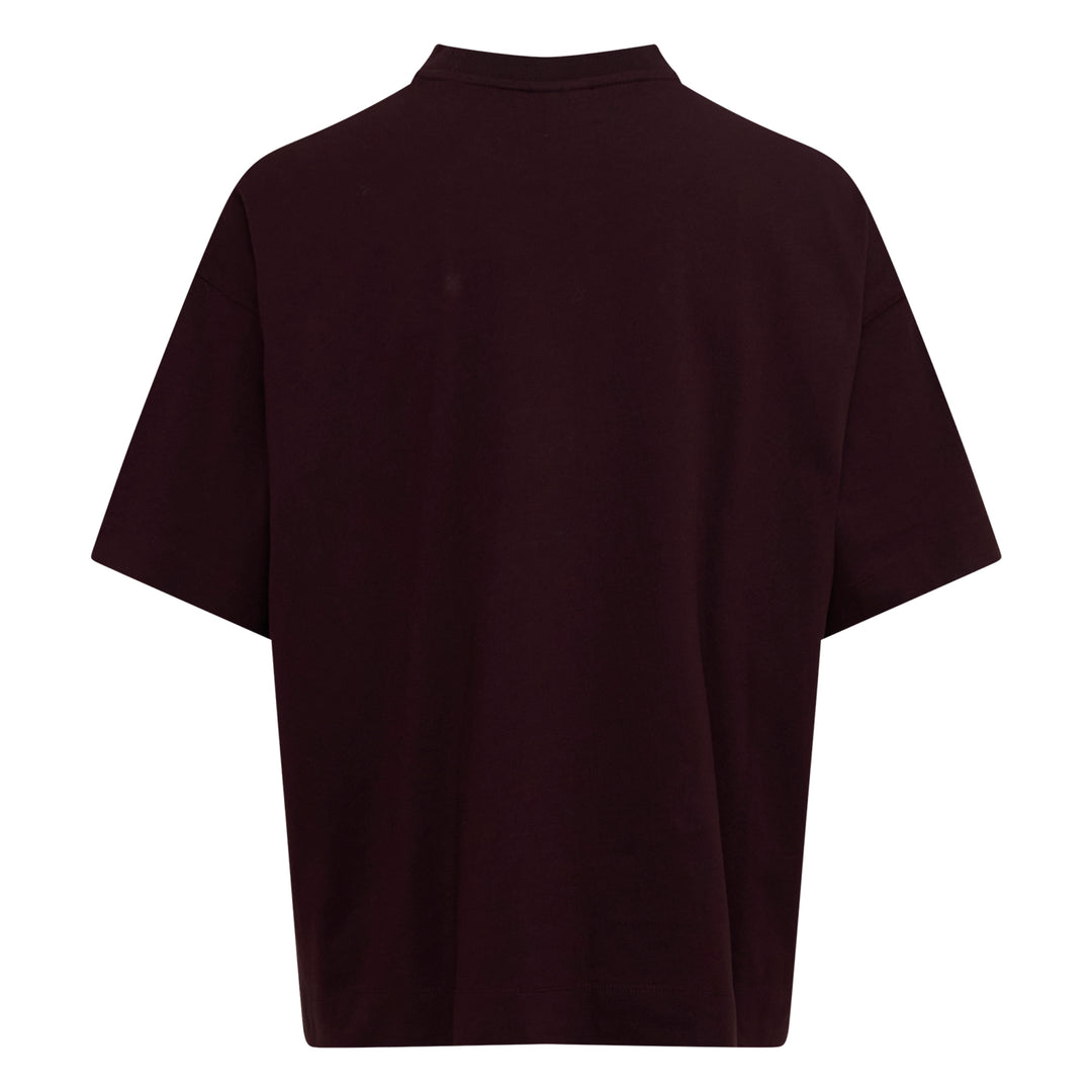 Oversized Mock Neck Tee