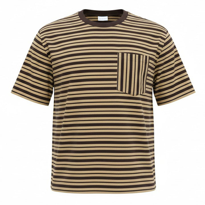 Dries Van Noten Striped Pocket T-Shirt