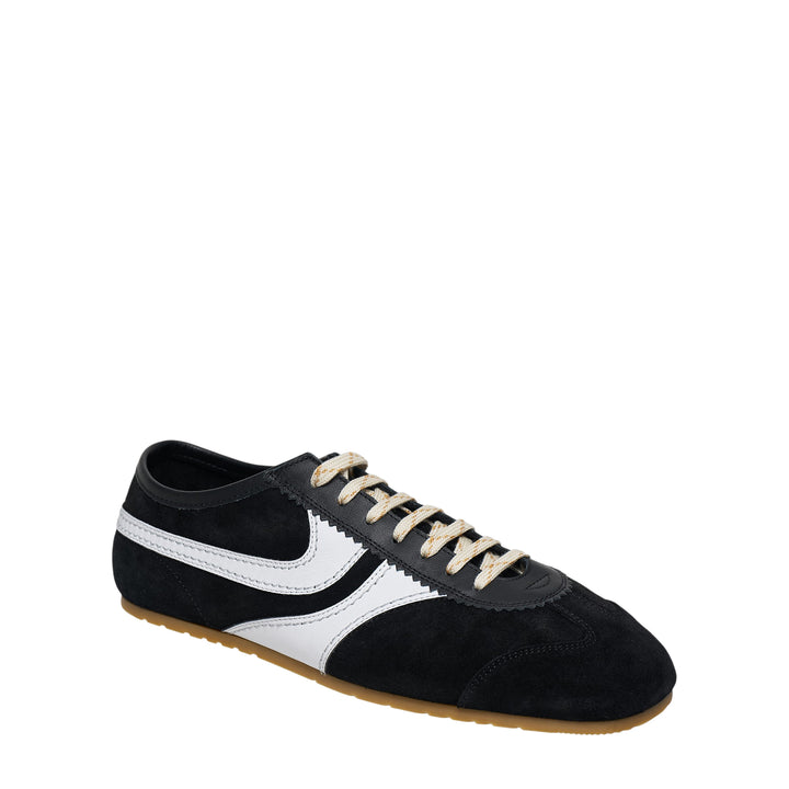 Slim Suede and Nappa Sneaker