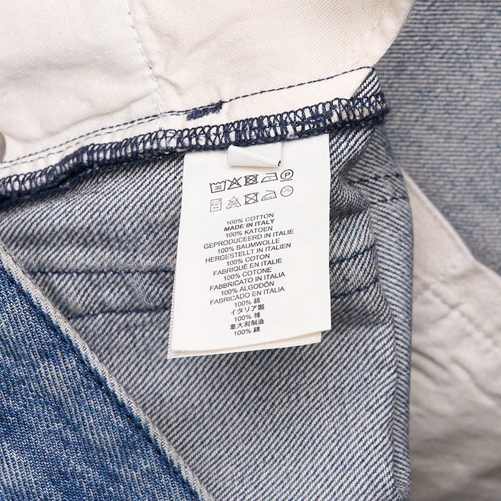 Loose Fit Mid Rise Straight Jeans