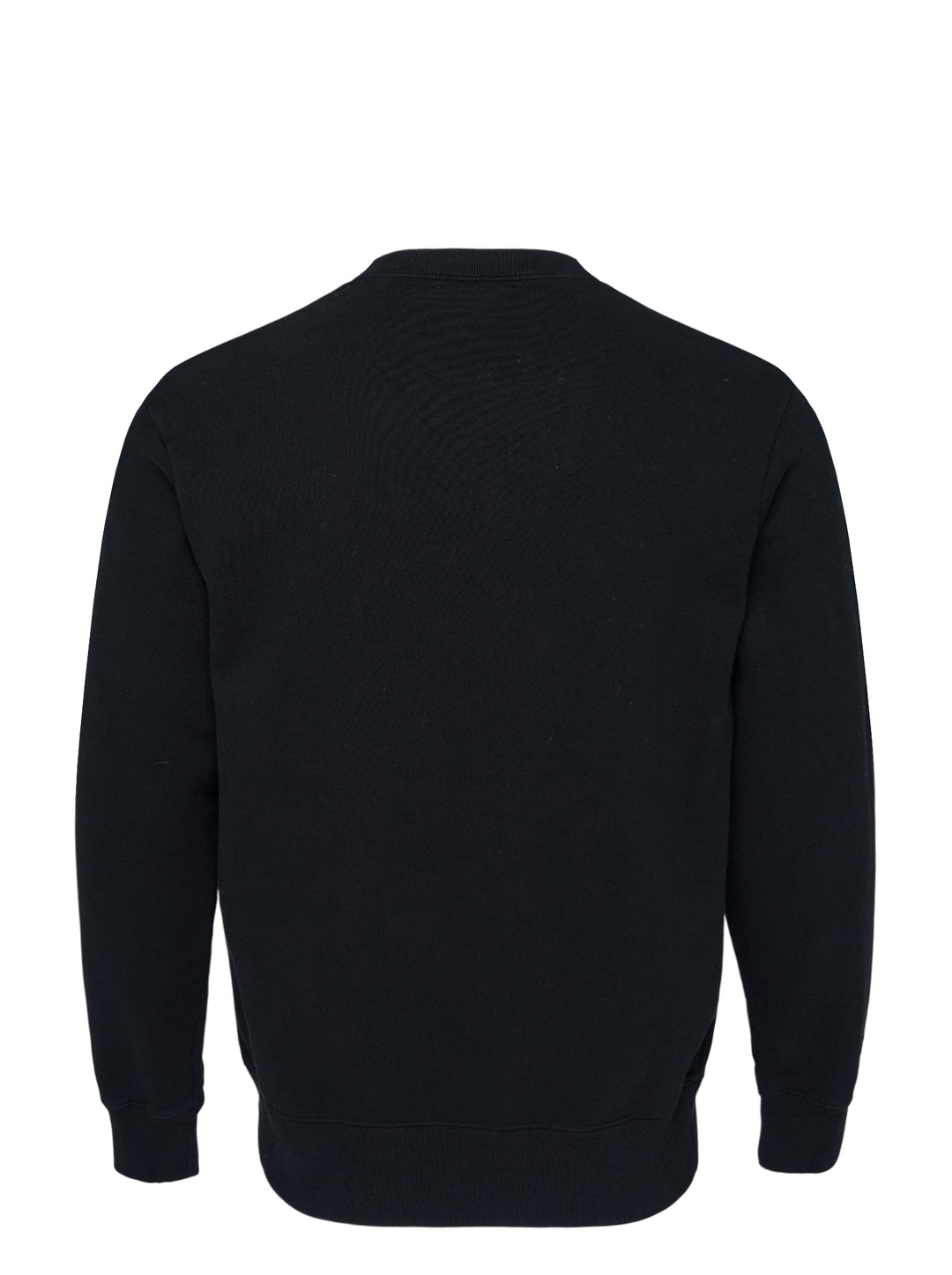 Undercover x Cindy Sherman black crewneck sweatshirt with a monochrome photographic print of a woman and mirrored Undercover logo on the chest - view 2
