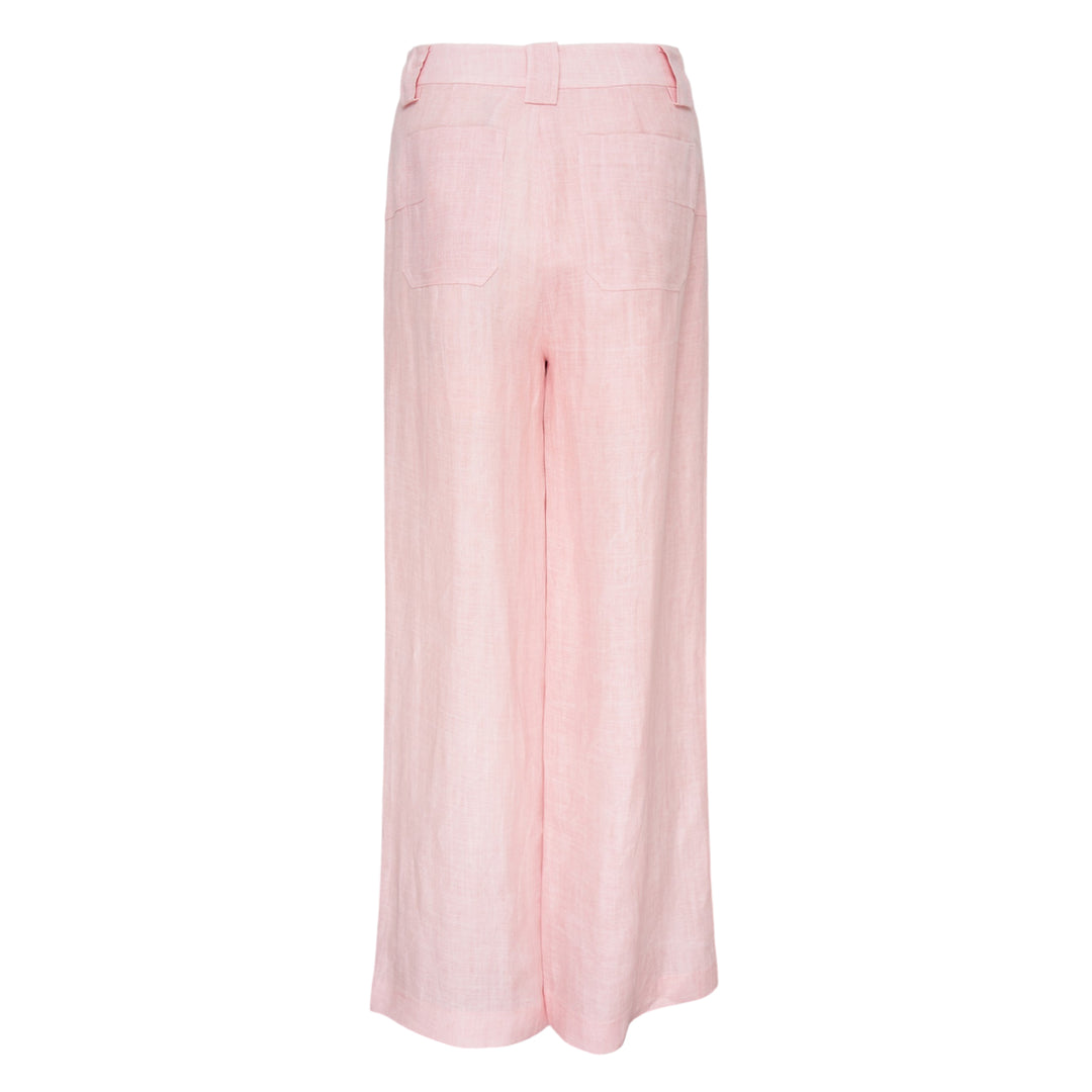 Isaline Hand Brush Linen Pants