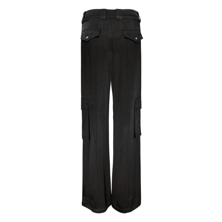 Celeste Crepe Acetate Cargo Pants