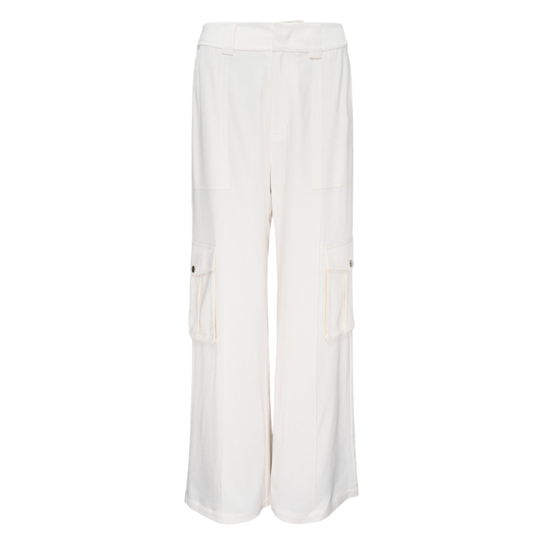 Celeste Crepe Acetate Cargo Pants