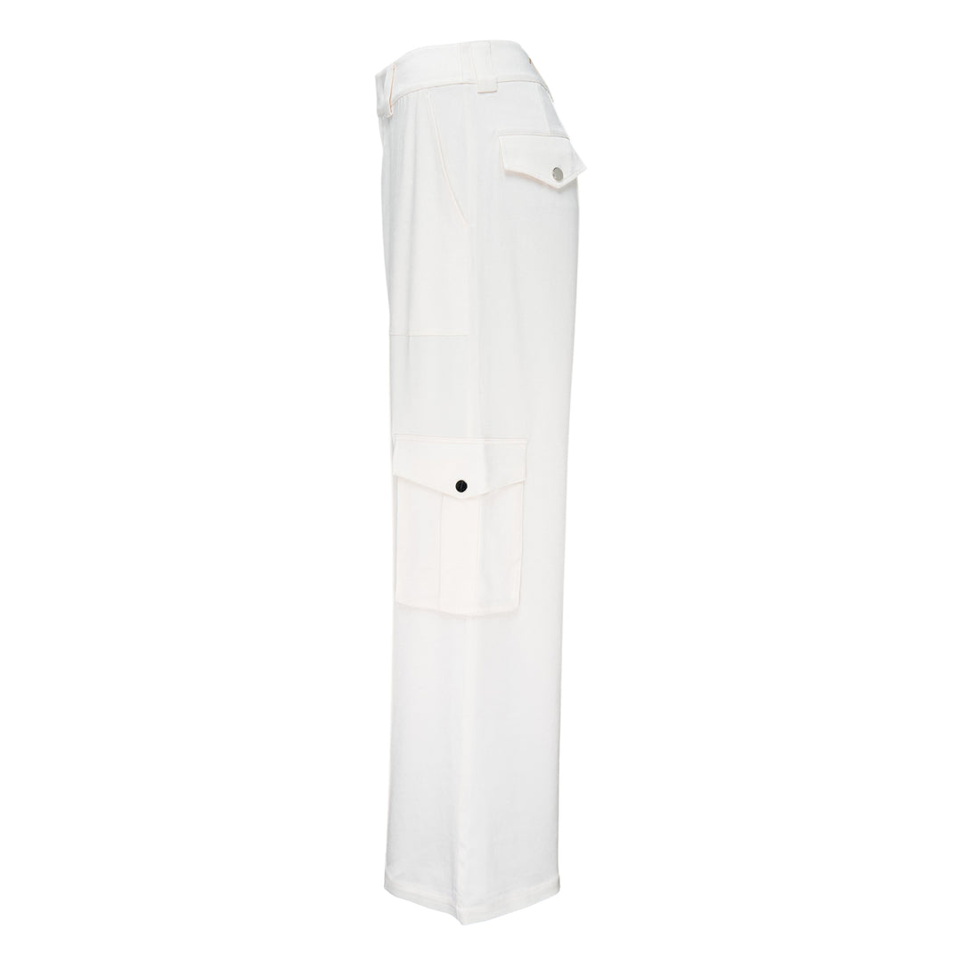 Celeste Crepe Acetate Cargo Pants