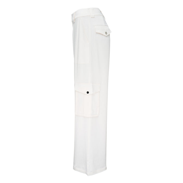 Celeste Crepe Acetate Cargo Pants