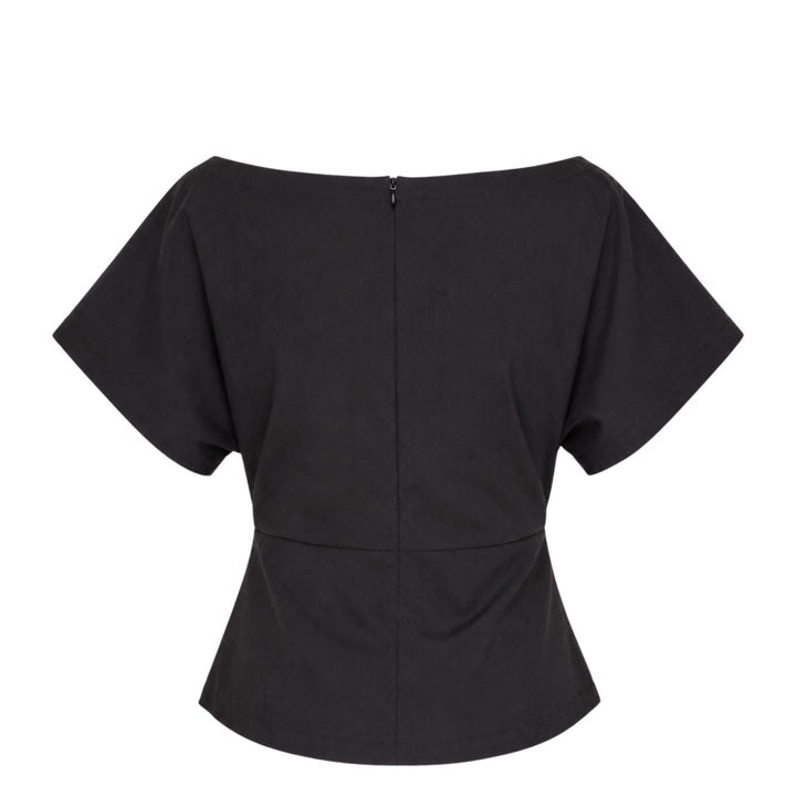 Light Stretch Rayon Linen Top