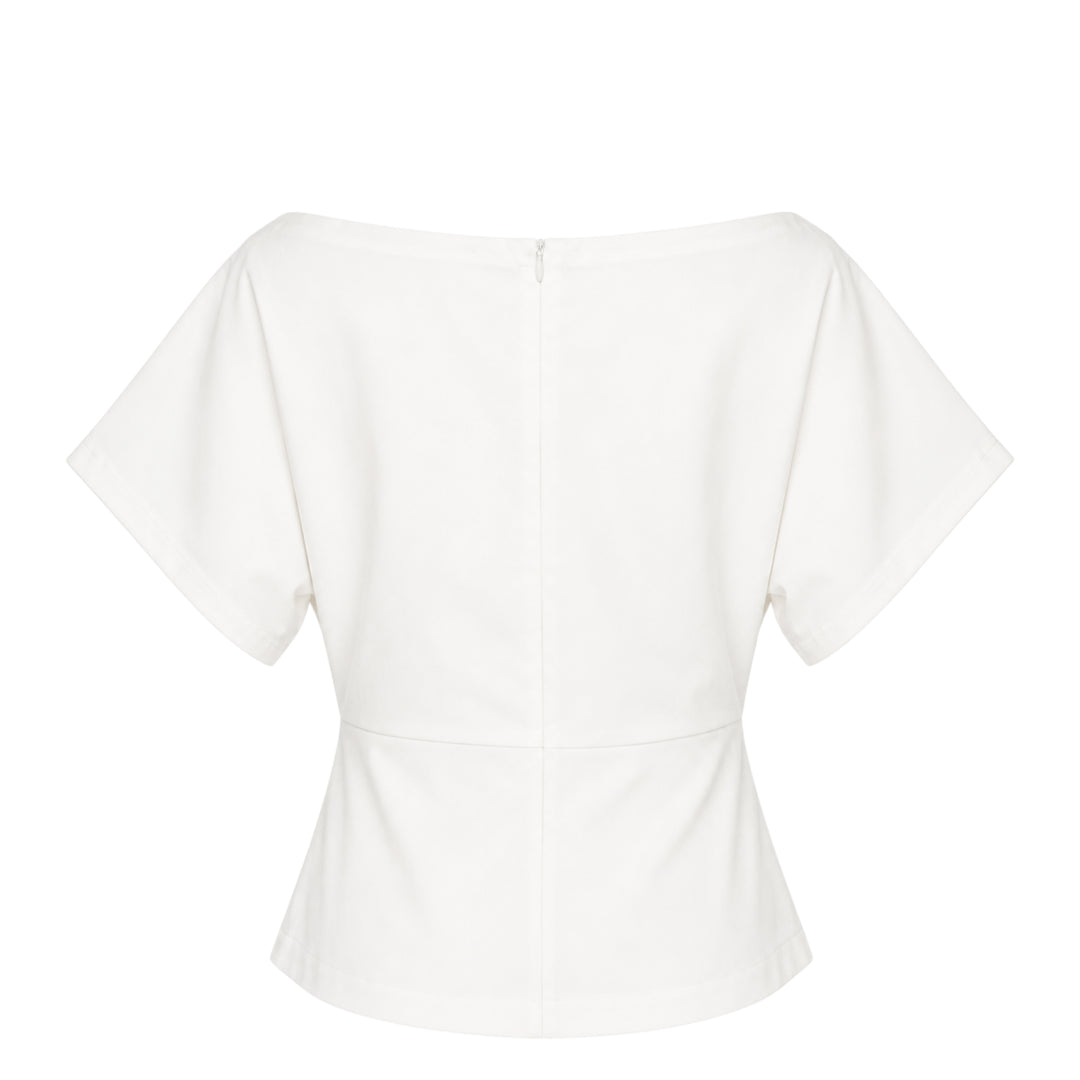 Light Stretch Rayon Linen Top