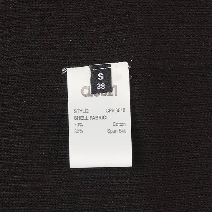 Silk Cotton Short Sleeve Sweater
