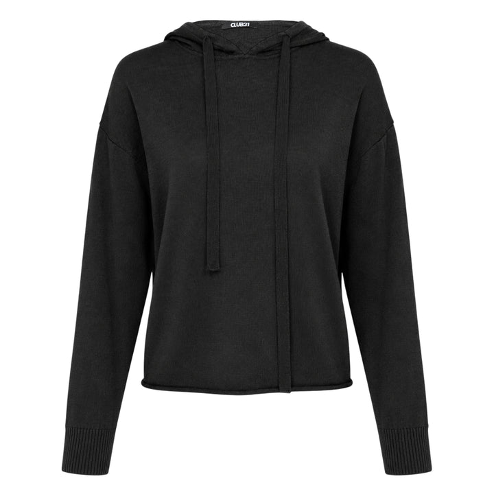 Mid Weight Knit Hoodie