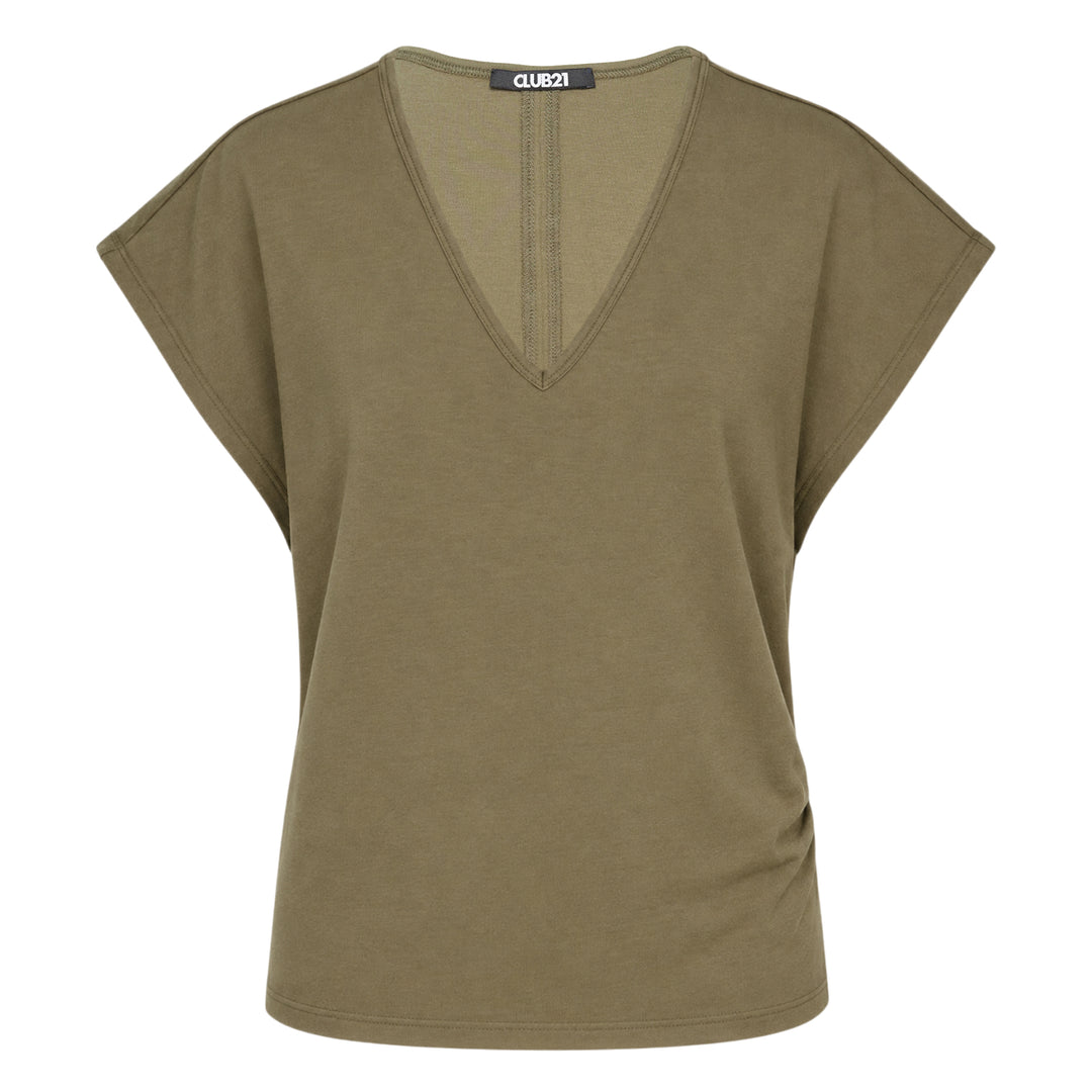 Leonie Cotton Spandex Jersey Top