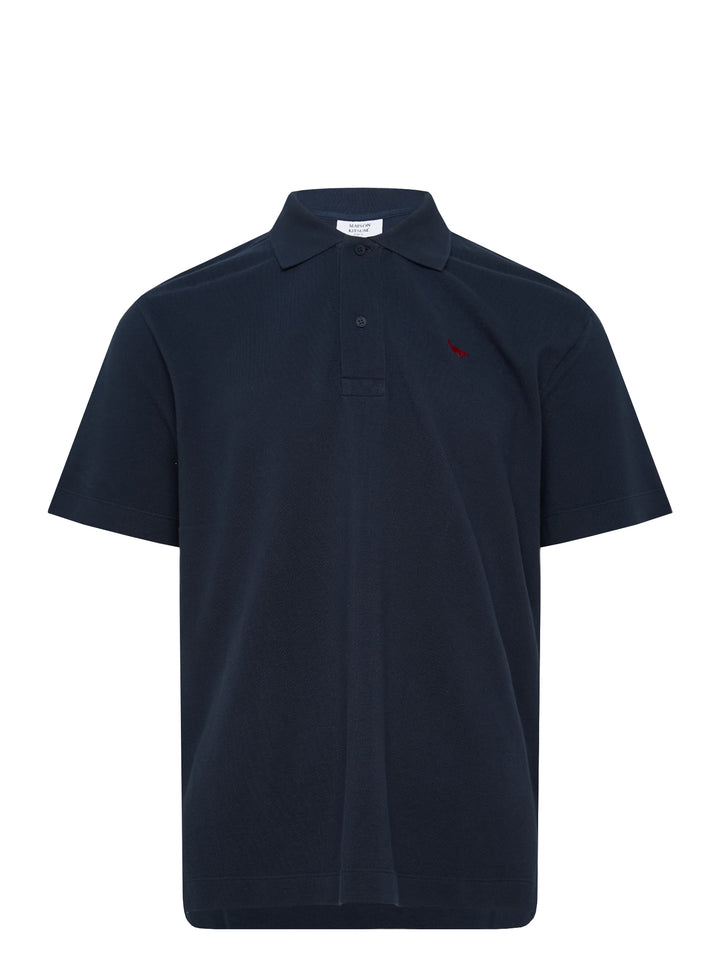 Maison Kitsune Red Profile Fox Comfort Polo - view 2