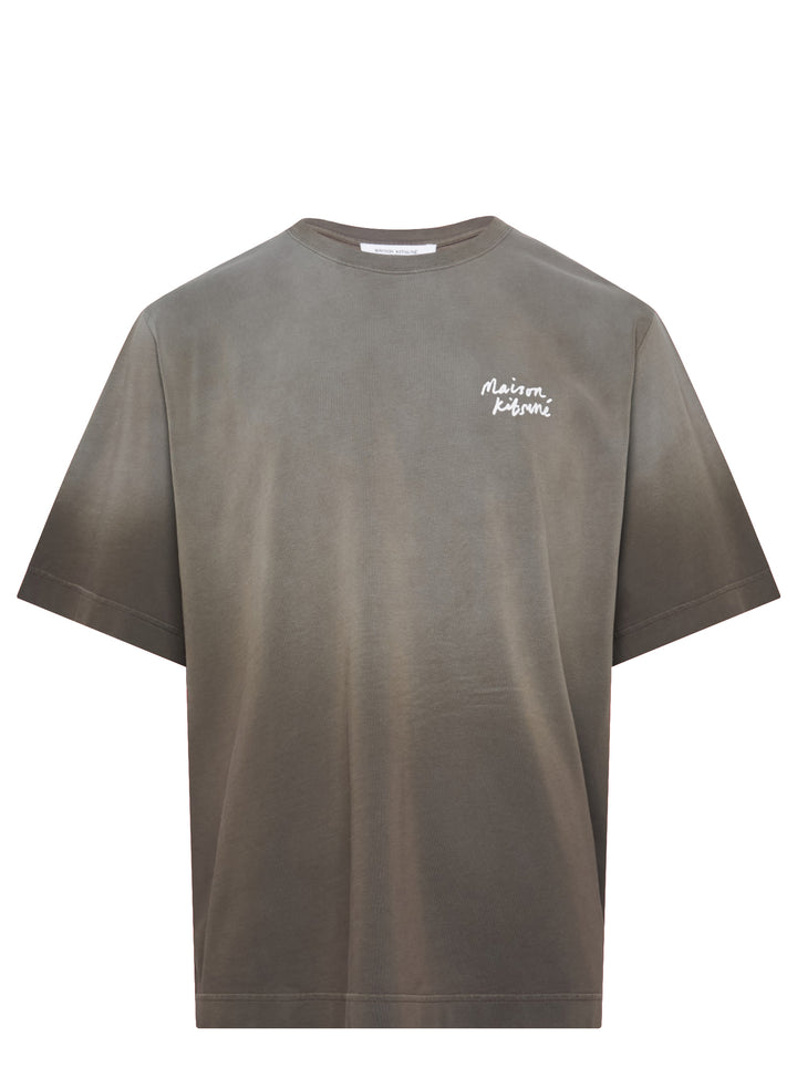 Maison Kitsune Handwriting Short Sleeve Tee