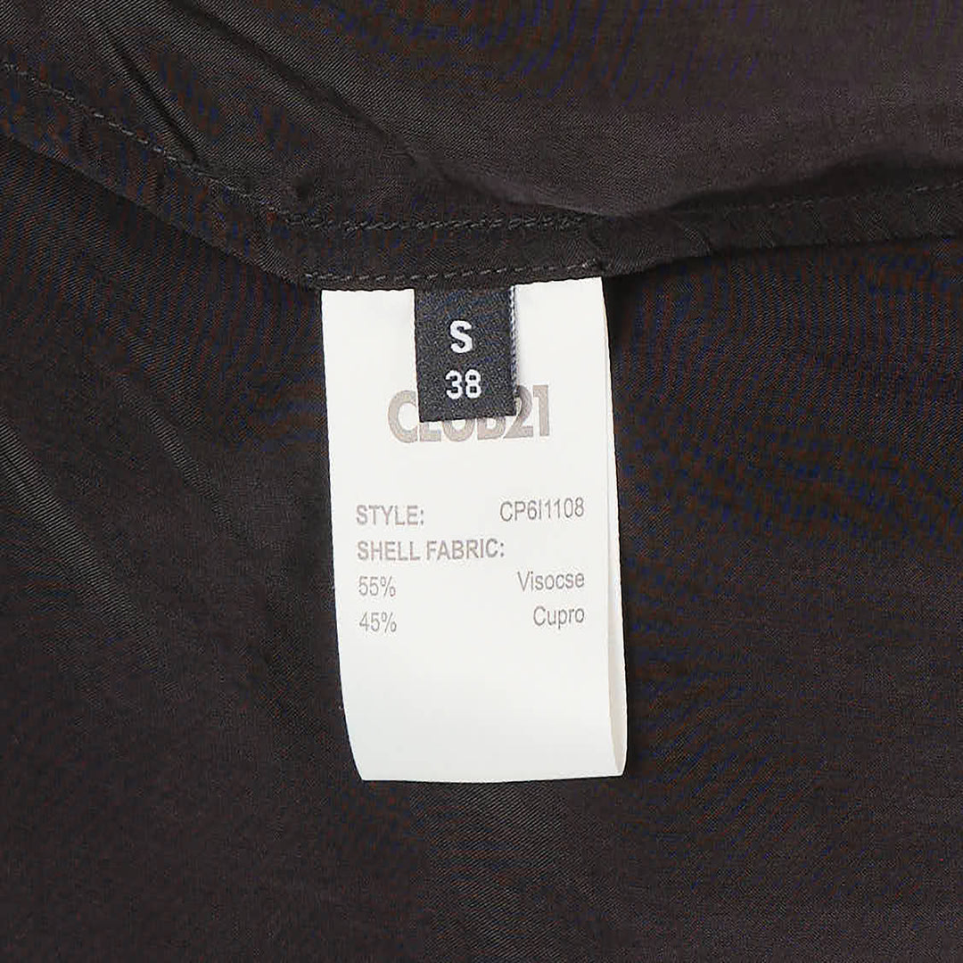 Esme Shiny Wrap Blouse