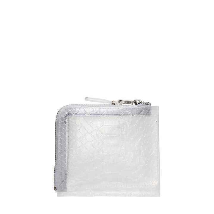 Snake Transparent Zip Wallet