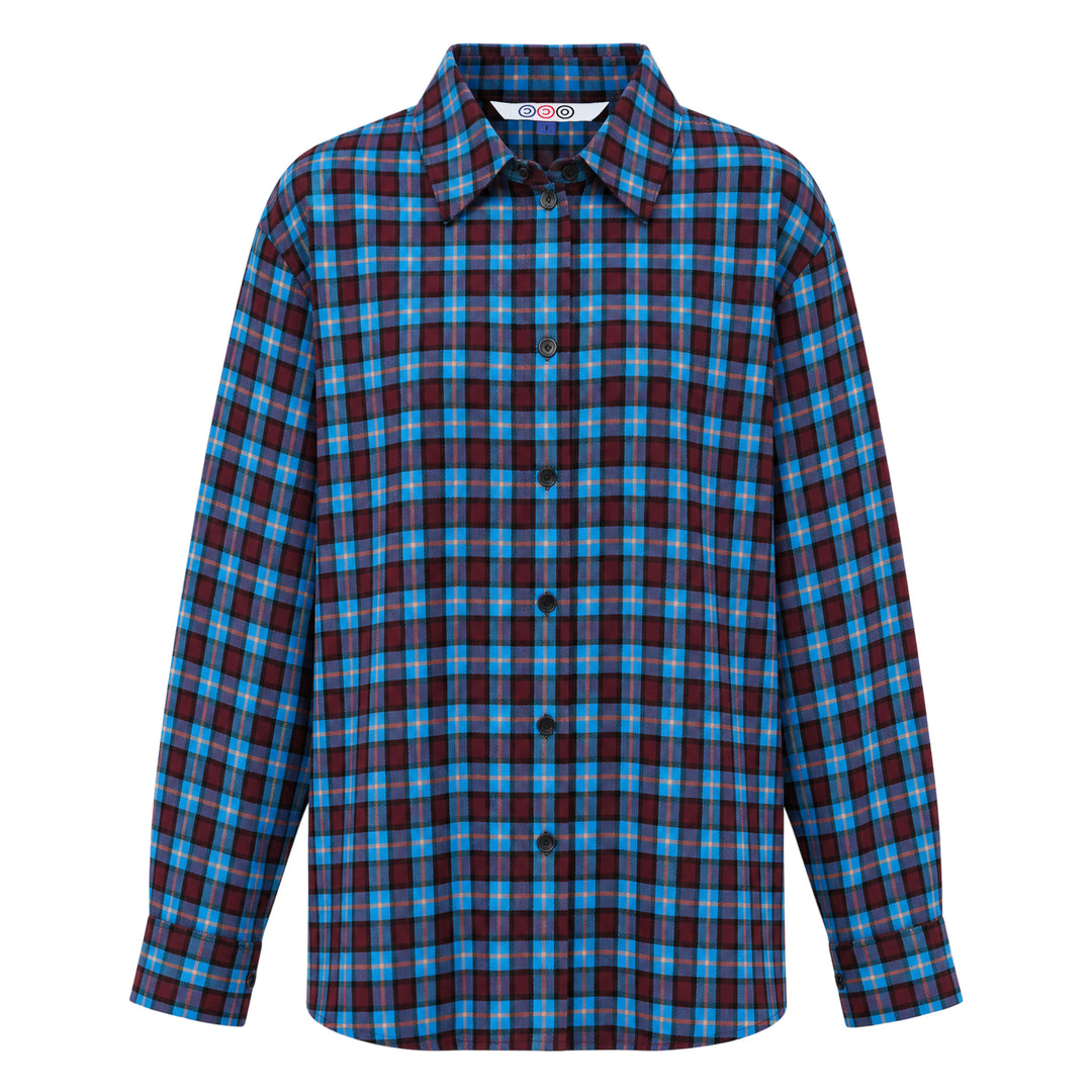 Overfit Checkered Shirt