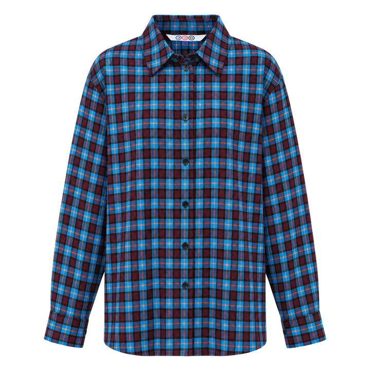 Overfit Checkered Shirt