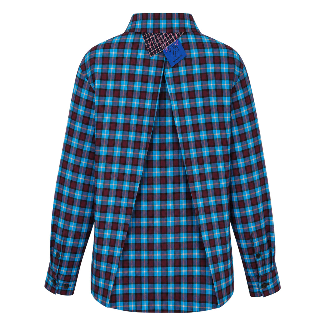 Overfit Checkered Shirt