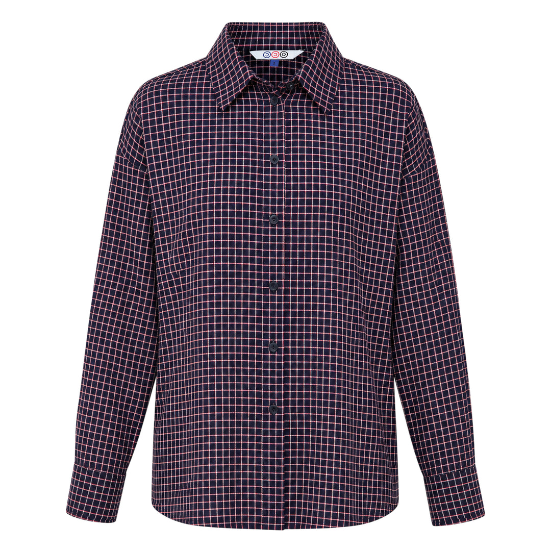 Overfit Checkered Shirt