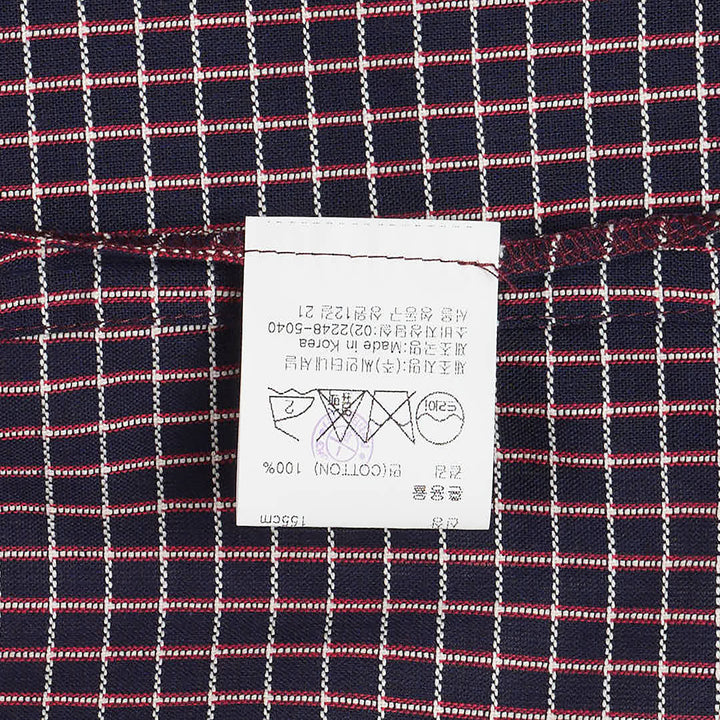 Overfit Checkered Shirt
