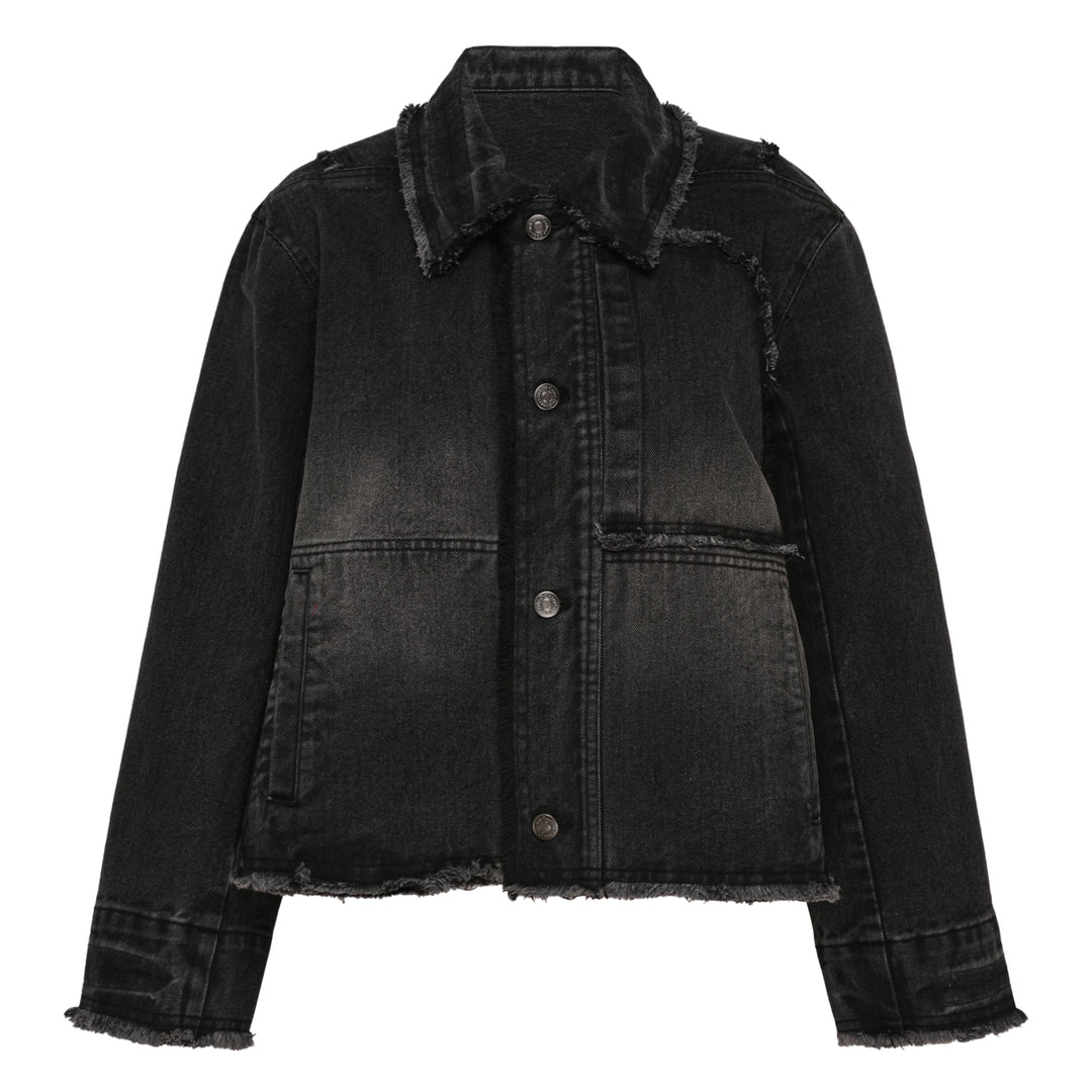 Low-Cut Denim Jacket
