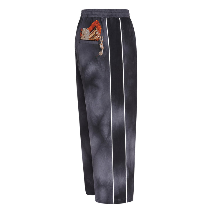 Trompe L'Oeil Embroidery Track Pants
