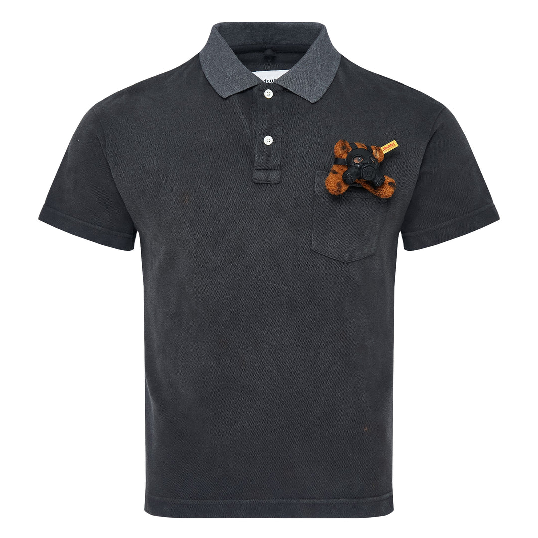 Gas Mask Bear Polo Shirt