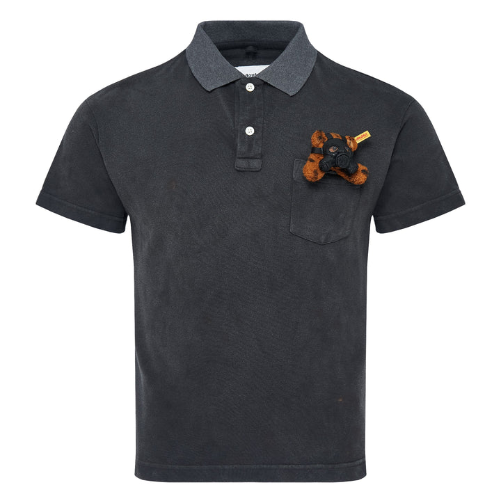 Gas Mask Bear Polo Shirt