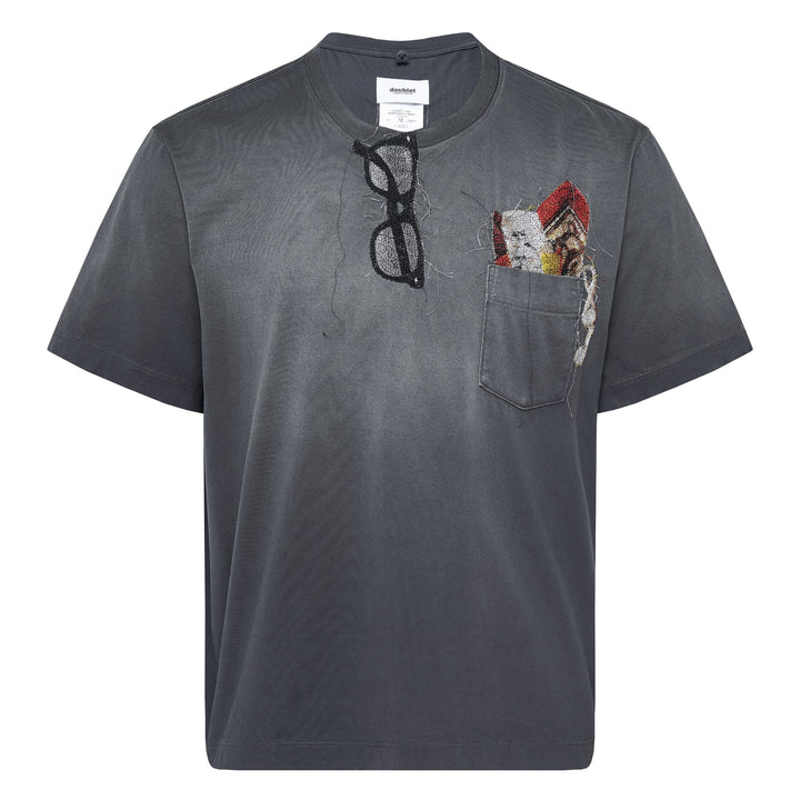 Trompe L'Oeil Embroidery Tee