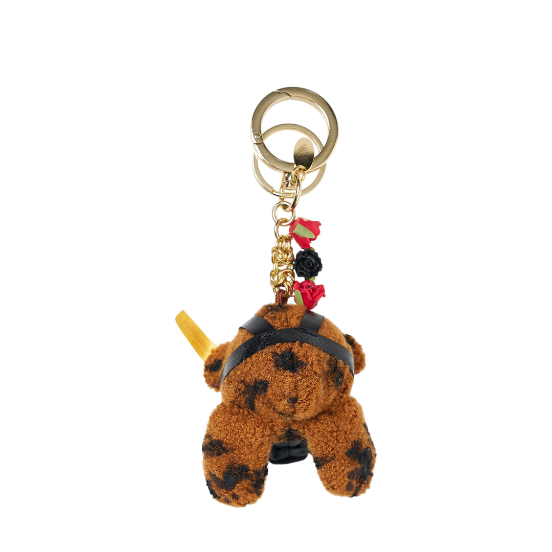 Gas Mask Bear Key Ring