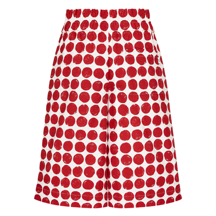 Large Polka Dot Bermuda Shorts