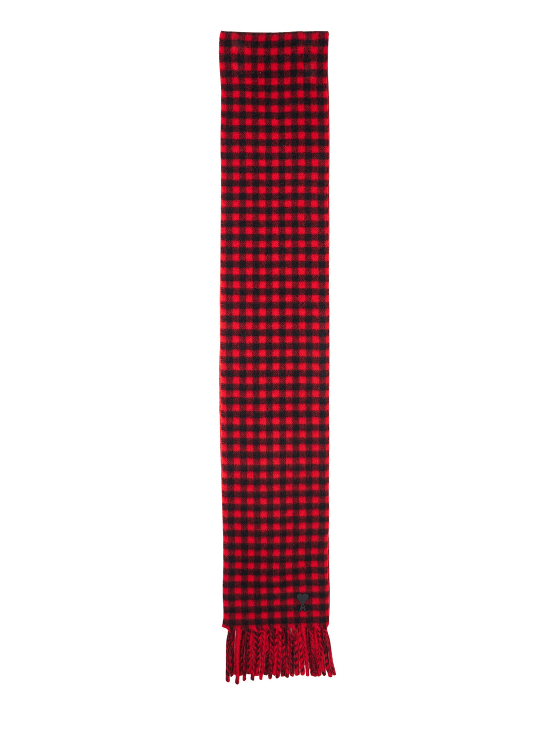 Ami de Coeur Checked Scarf