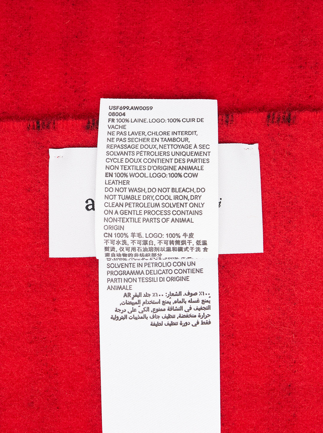 Ami de Coeur Checked Scarf - view 4
