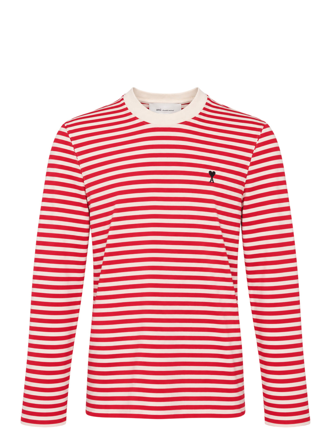 AMI Long Sleeve Striped Tee