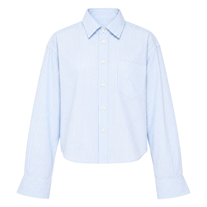 Cropped Classic Fit Shirt