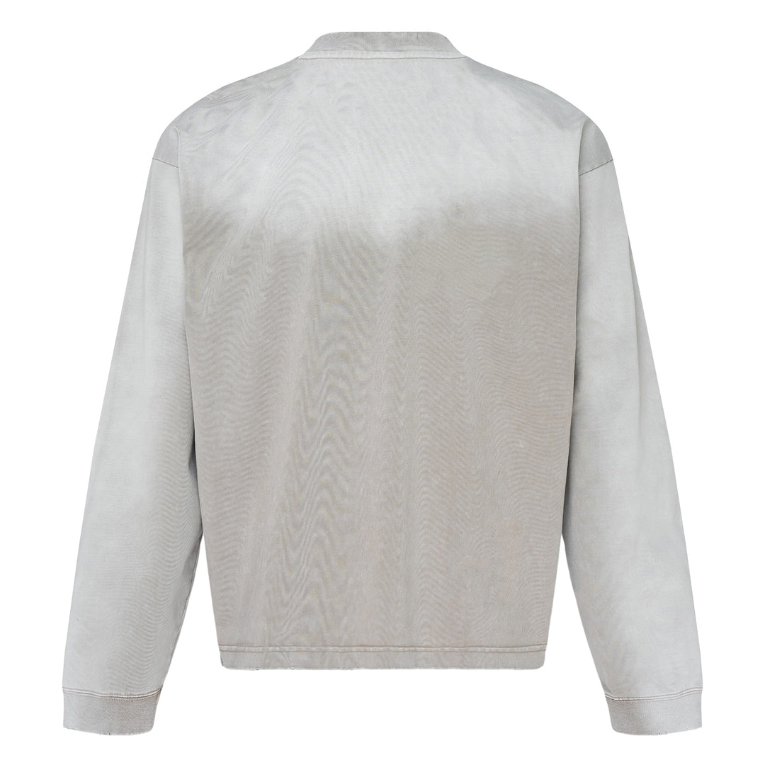 Distressed Long Sleeve Tee