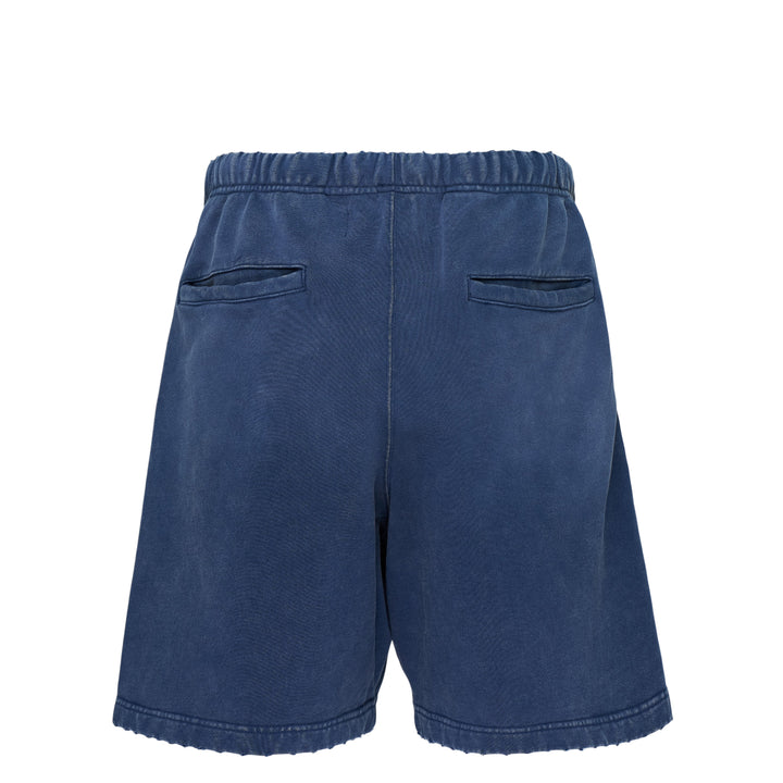 French Terry Distressed Shorts