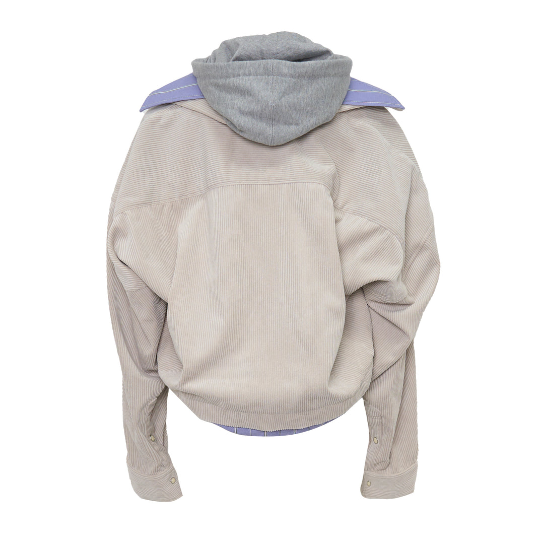 Three Layered Hoodie Jacket