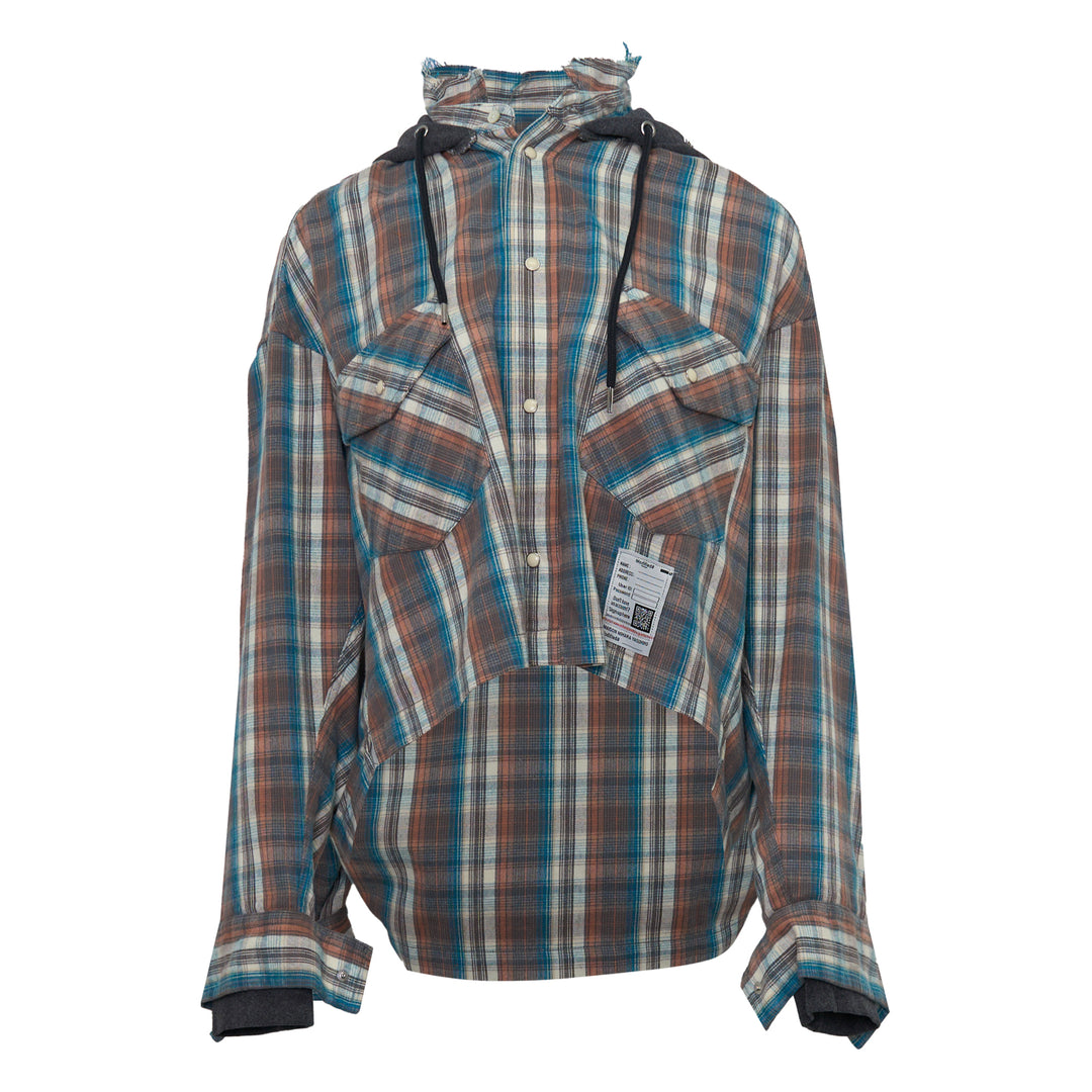 Hooded Check Shirt